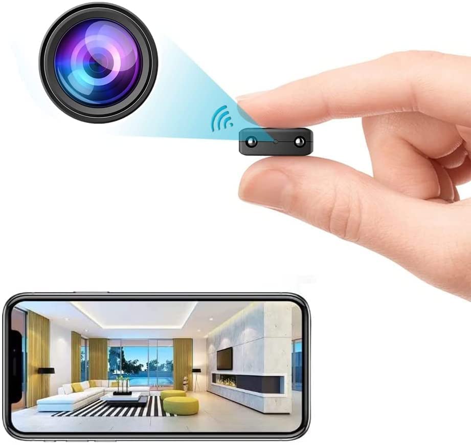 Caméra domestique Shaopao WiFi sans fil Nanny Cam Mini caméras
